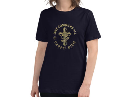 Love Conquers All – Women’s Faith Tee (KingdomFlow Edition)
